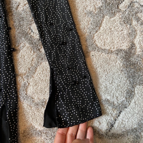 Fashion Nova // Rhinestone Skirt Set // Size S - Picture 5 of 13